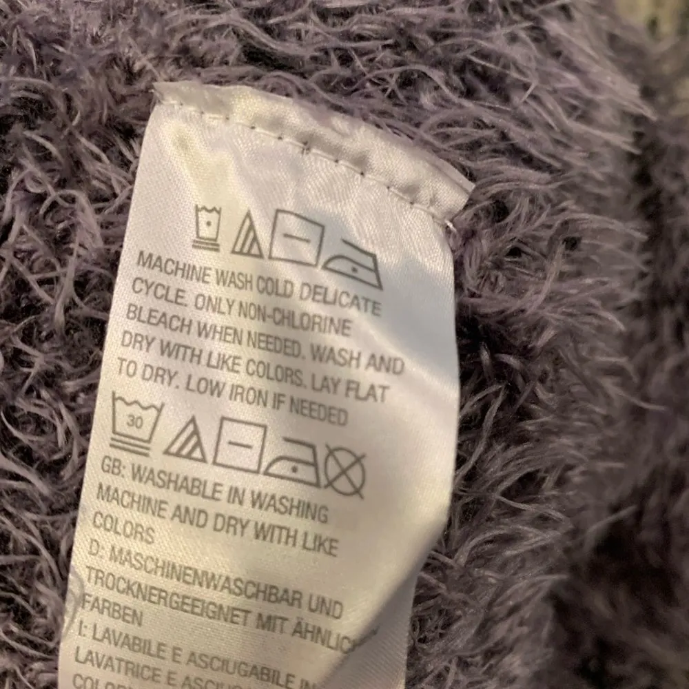 All Worthy Hunter McGrady Cocoon Women’s Jacquard Open Cardigan Size 2X - Image 4