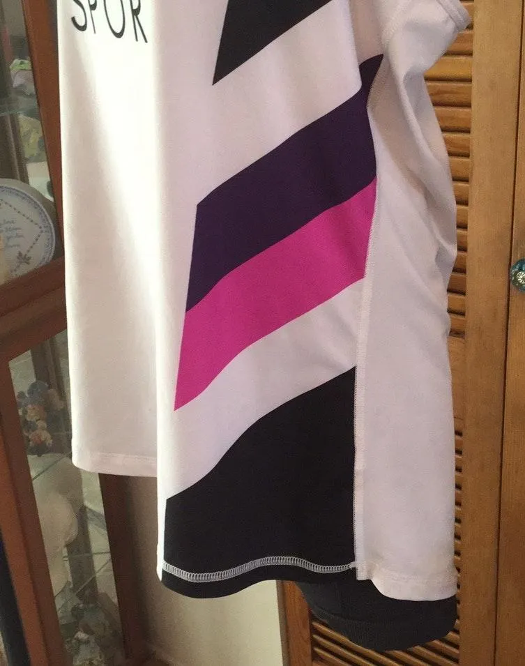 FILA White Racerback Tank Top - Image 6