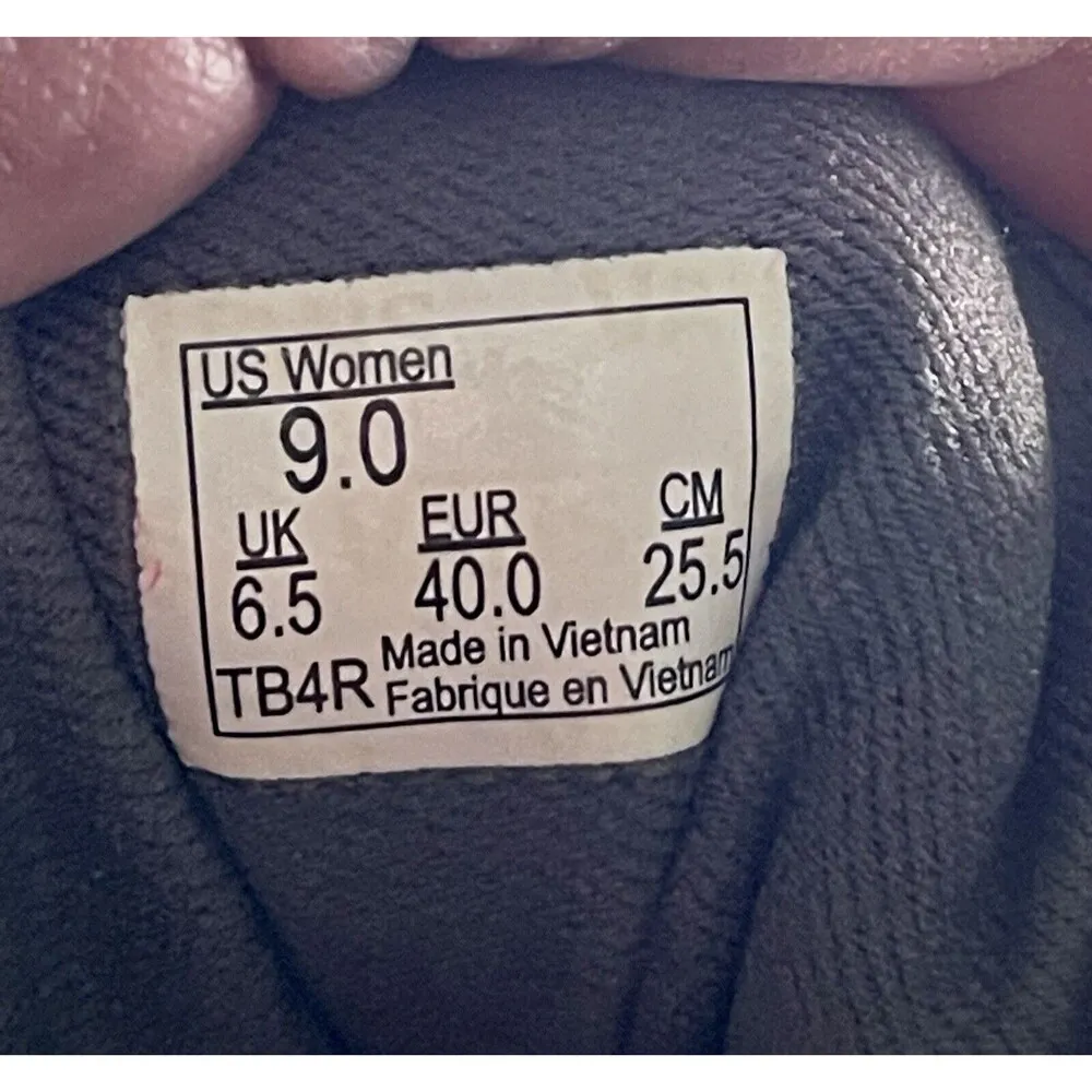 Vans Custom Bleached Tie Dyed Lace Up Sneakers Womens Sz9 Low Top Skater - Image 9