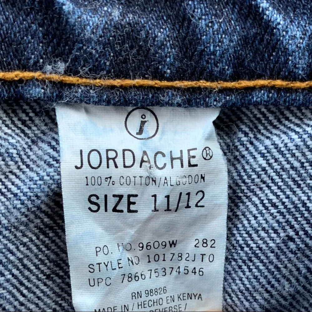Jordache Vintage Distressed Denim Cutoff Shorts 28 - Image 6