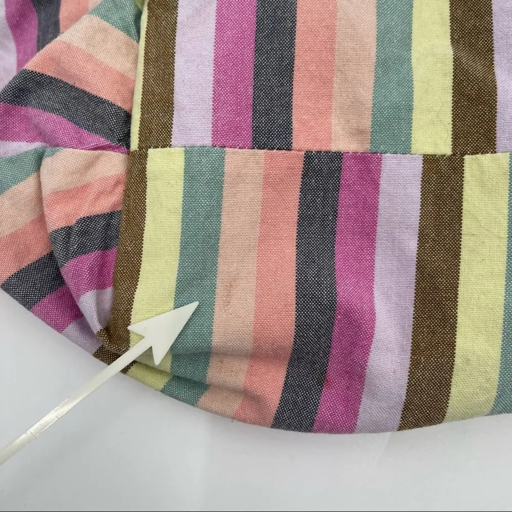 Rainbow Pride Stripe Purse Tote Adjustable Tie Multicolor CarryAll Shoulder Bag - Image 5