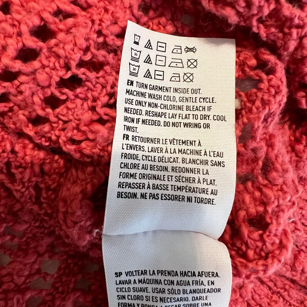 American Eagle sweater pink dark rose XS - Image 13