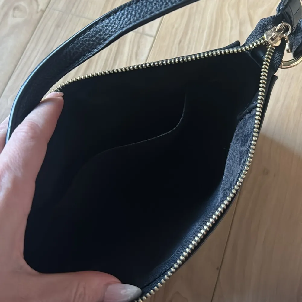 snake skin faux purse Black - Image 6