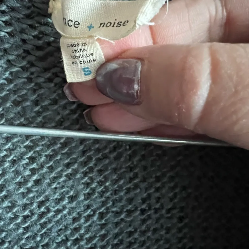 Silence‎ & Noise Green Chunky Knit Cardigan - Image 3