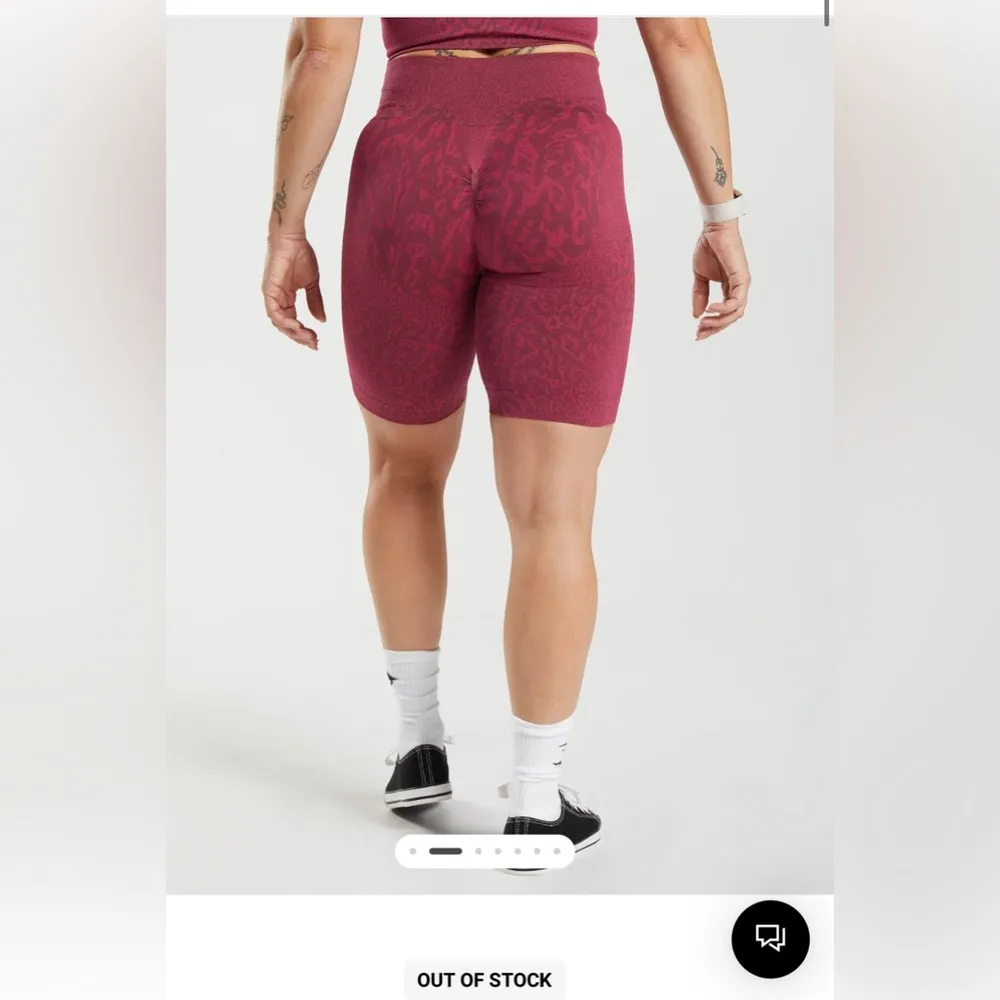 New without tags GYMSHARK ADAPT ANIMAL SEAMLESS CYCLING SHORTS - Image 2