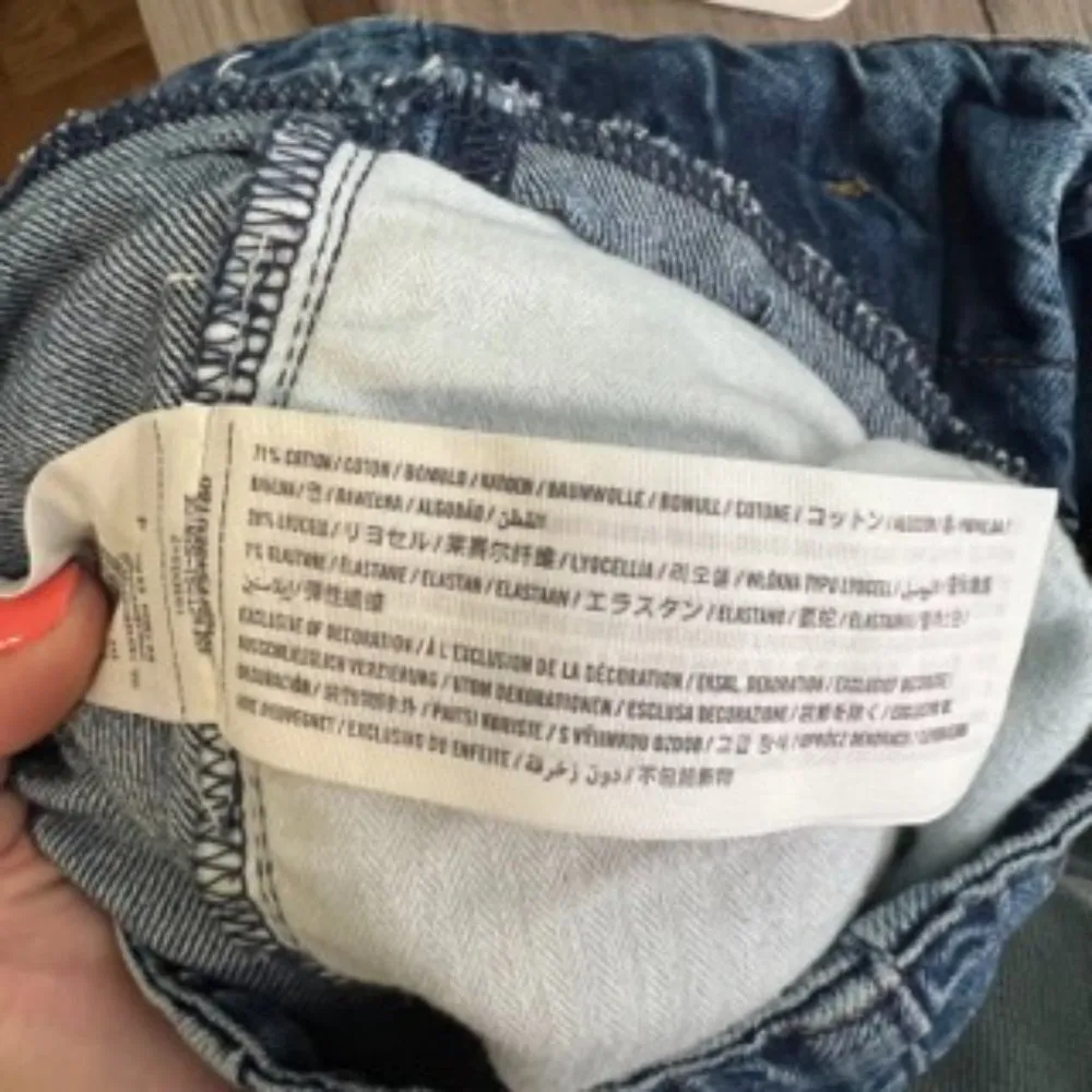 Abercrombie & Fitch Stretchy Paperbag Waist Straight Leg Jeans - Image 5