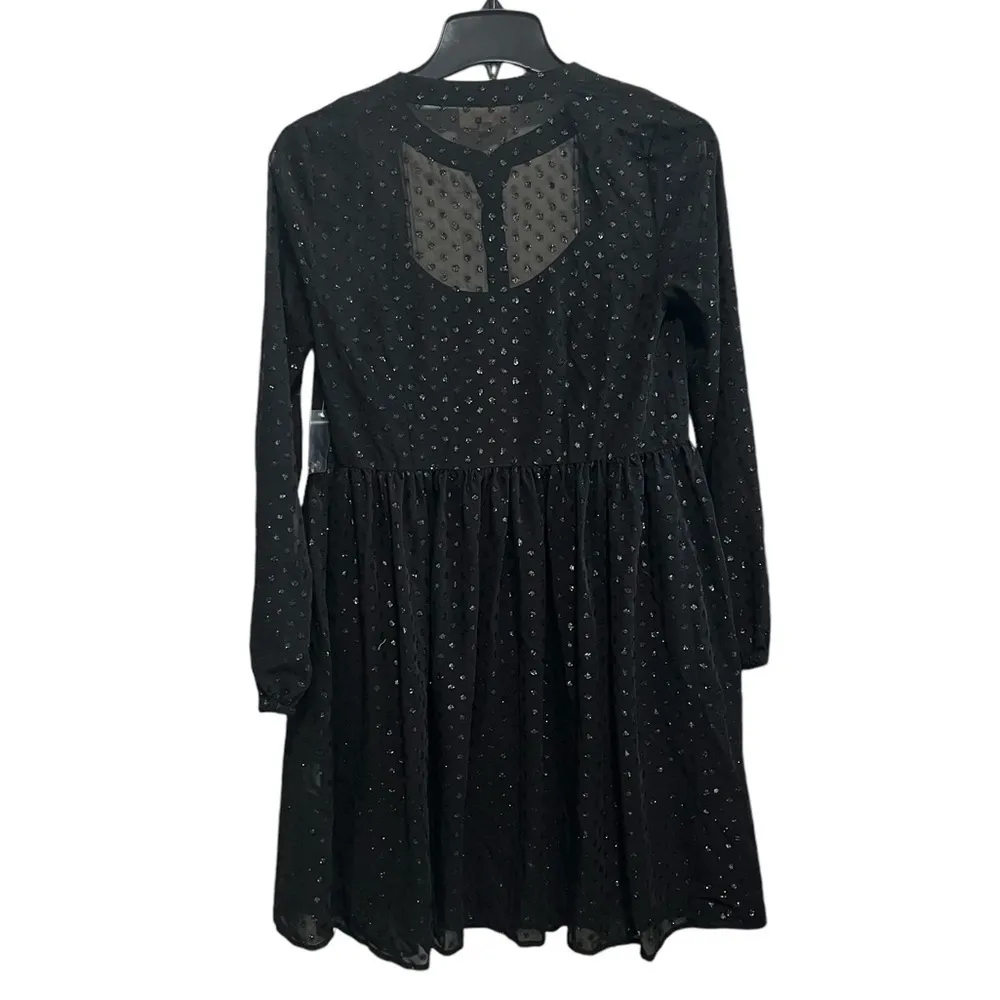 New without tags Mod Cloth Pin, Tuck, semi sheer with slip dress - Image 3