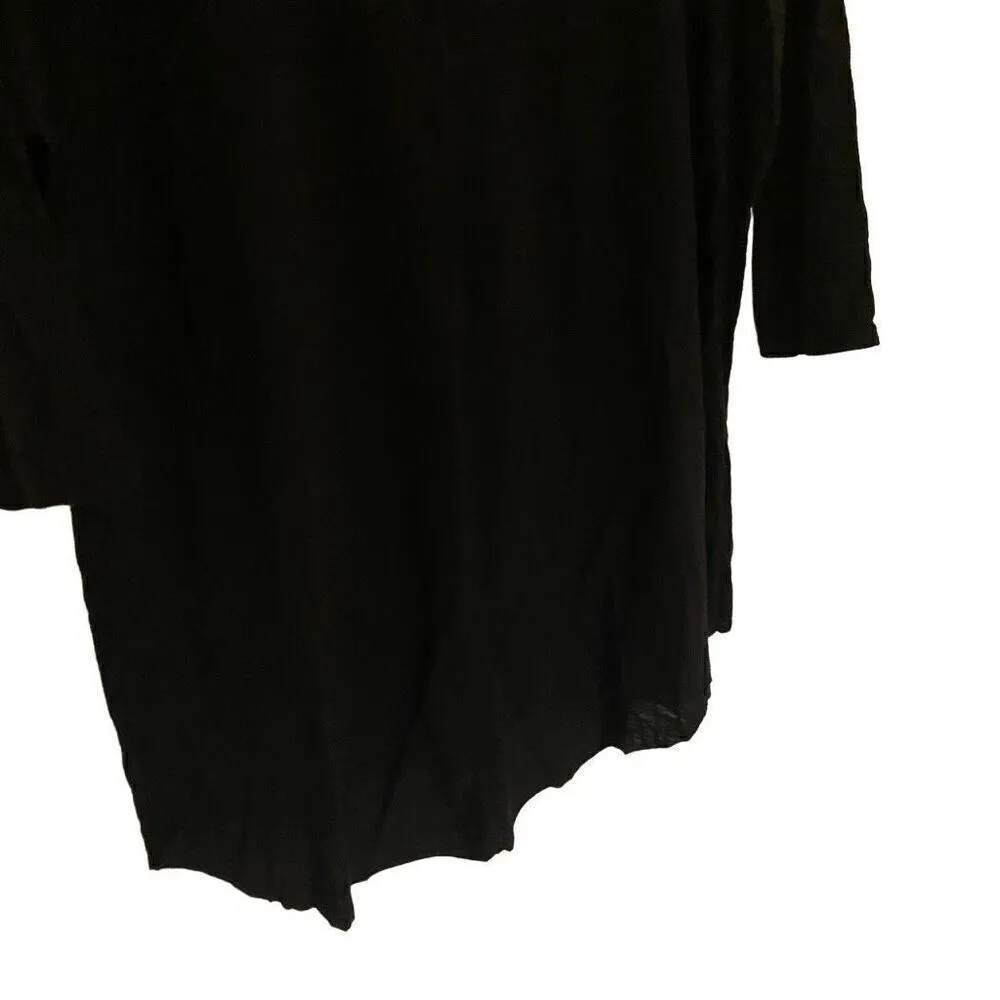 American Eagle Jegging Tee black 3/4 sleeve medium shirt - Image 4