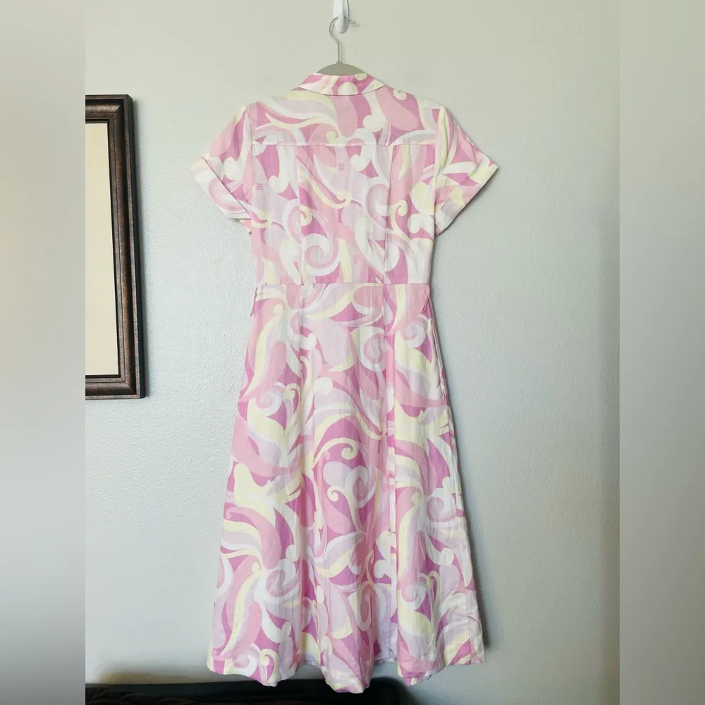 NWT Hill House Lily Candy Kaleidoscope Pink Dress Size XXS - Image 10