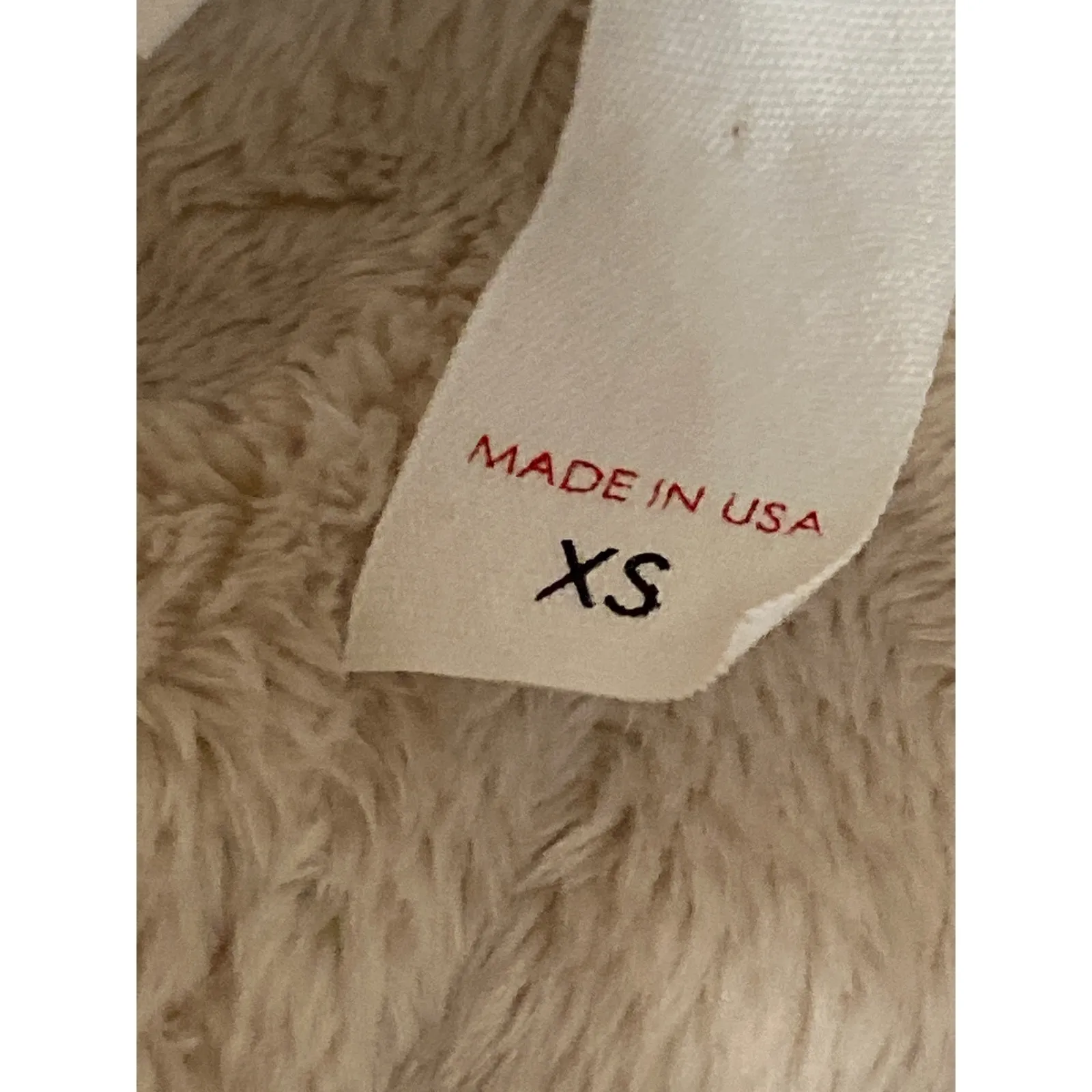 Anthropologie Amadi Camilla Gray Faux Suede Sherpa Long Sleeve Coat Jacket XS - Image 3