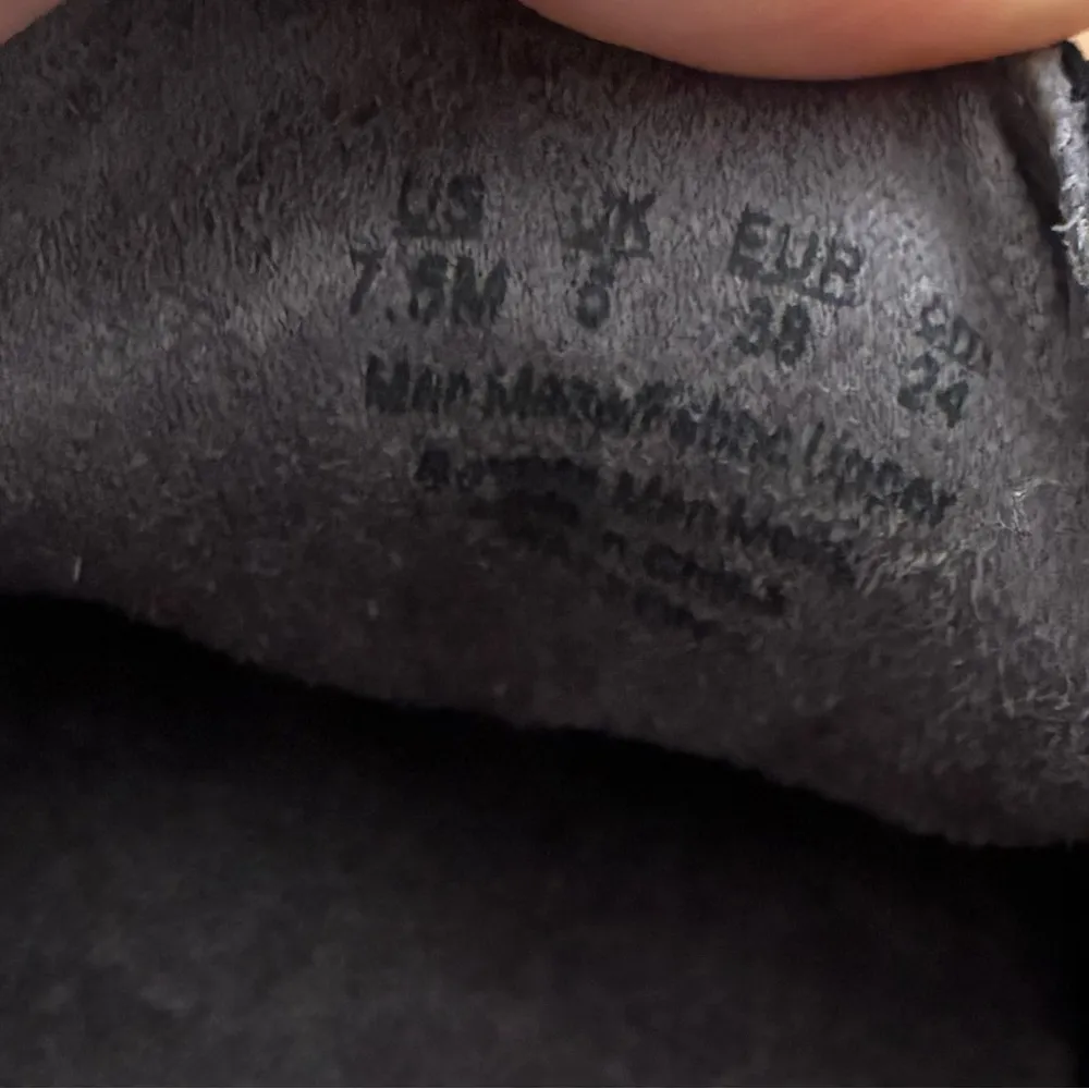 Dr Scholl's Womens Black Patent/Faux Suede Microfiber Loafer Flats Shoes 7.5 - Image 6