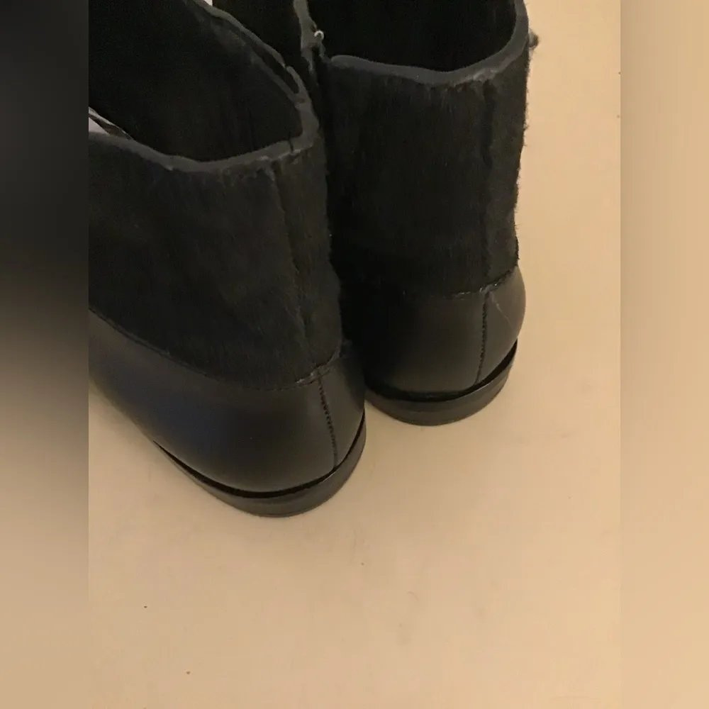 Saint & Libertine women black leather short boots Size 6 - Image 4