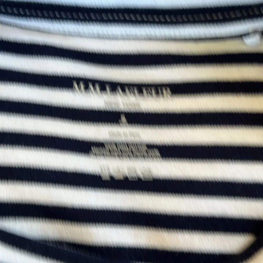 MM LaFleur stripped sleeveless tee. Size S - Image 3