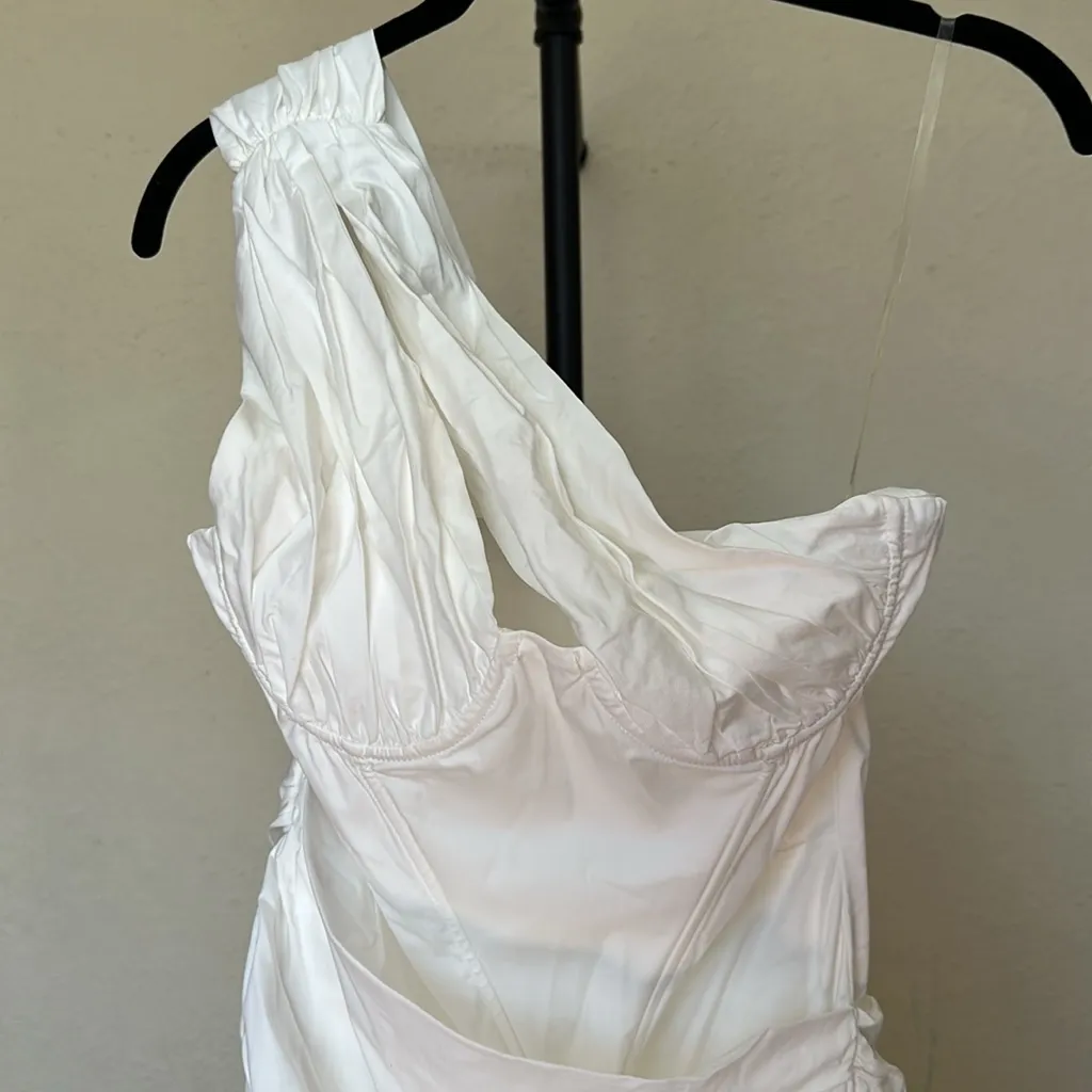 House of CB‎ Clementine Dress One Shoulder Cut Out NWOT Size M - Image 3