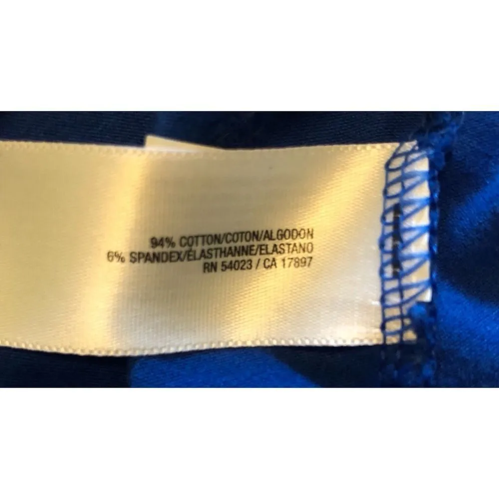 Old Navy Long Tank Top Bright Blue Medium - Image 8