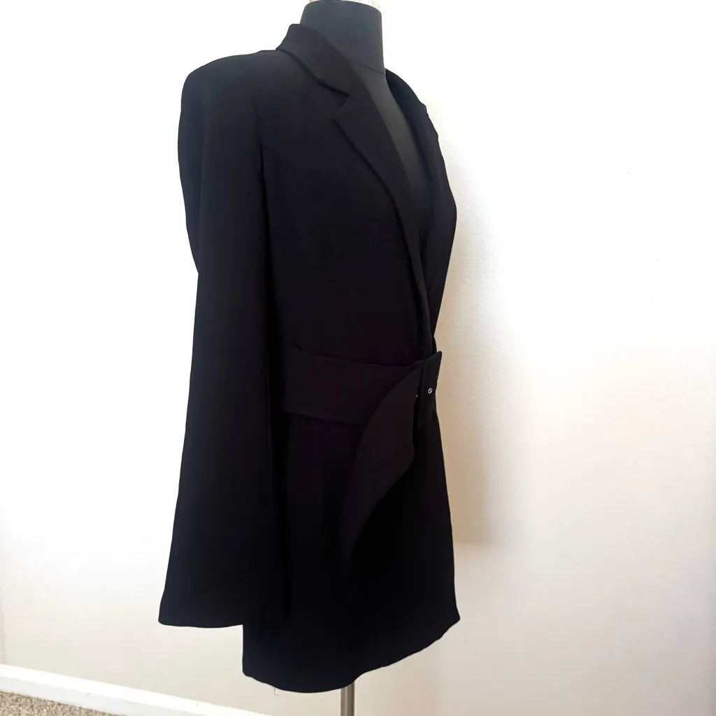 Revolve NBD Your Time Is Up Mini Dress Black Long Sleeve Size Small - Image 7