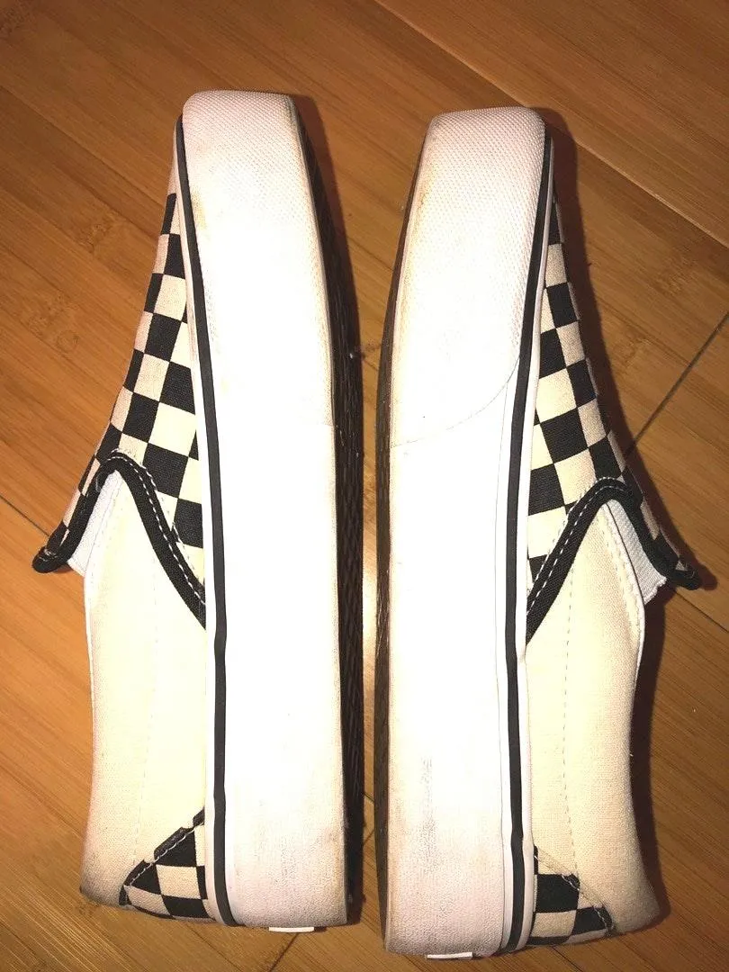 Vans Platform Black And White Checkered - Image 3