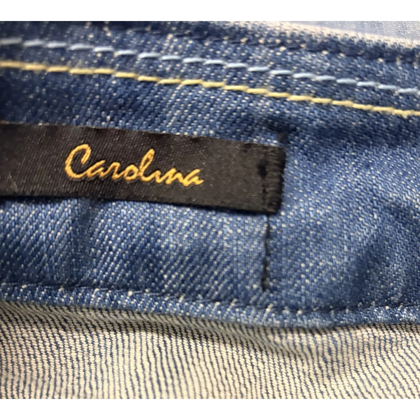 Vigoss Studio Boot Cut Stretch Carolina Denim Jeans Size 29 Embroidered NWT - Image 10