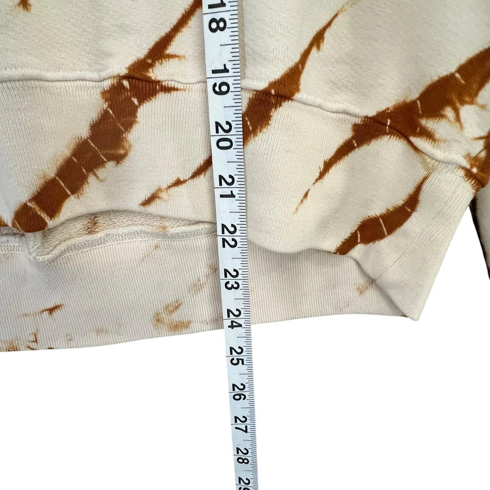 Proenza Schouler White Label Sweatshirt XS Abstract Neutral Elevated Casual Art - Image 10