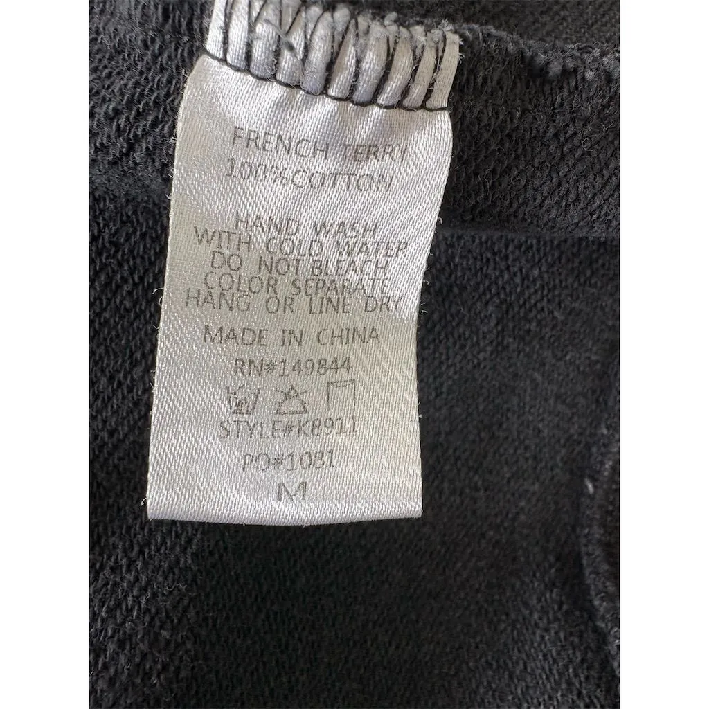 Zutter USA Women's M Blue "LOVE"‎ Graphic Crew Neck Sweatshirt Casual Size M - Image 5