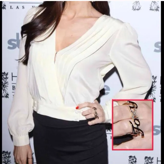 Wildfox couture‎ foxy double ring 7/8 - Image 2