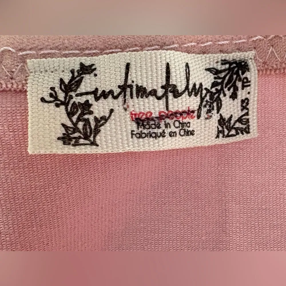 Pink Bodysuit‎ Intimately Free People Size XS New - Image 4