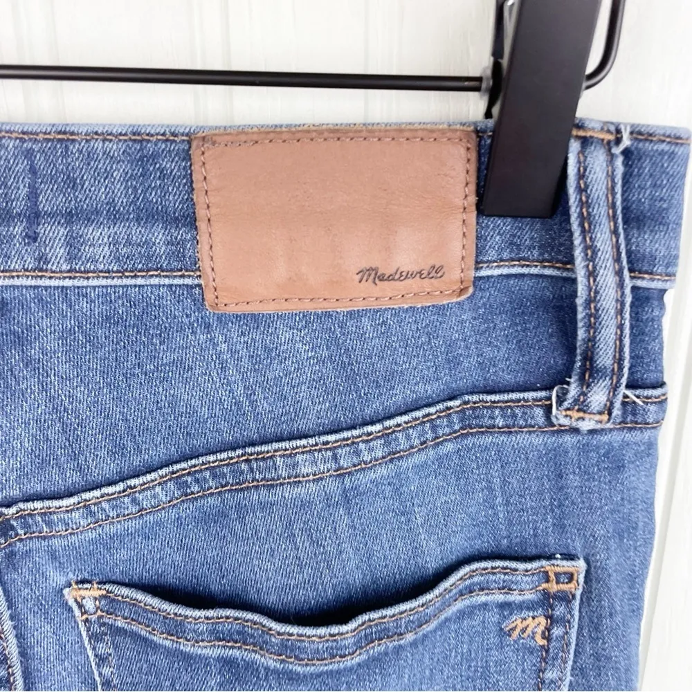 Madewell Tall 10" High-Rise Skinny Jeans in Danny Wash Stretch Women's Size 25T - Image 8