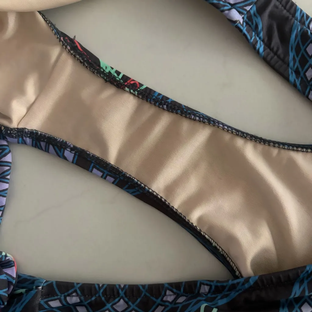 Tibi Multicolor Bikini Size Medium - Image 7