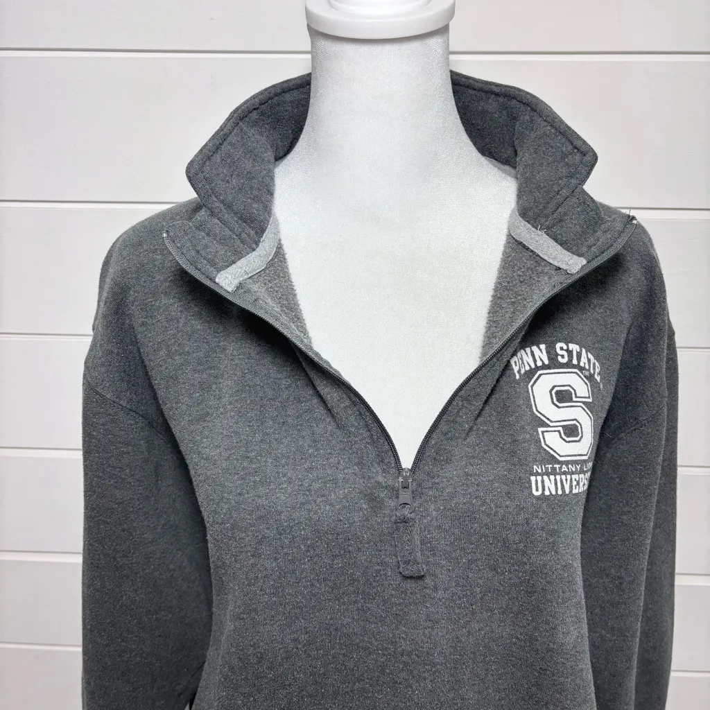 J. America Penn‎ State Vintage NITTANY LIONS University Hoodie Sweatshirt 90s L - Image 3