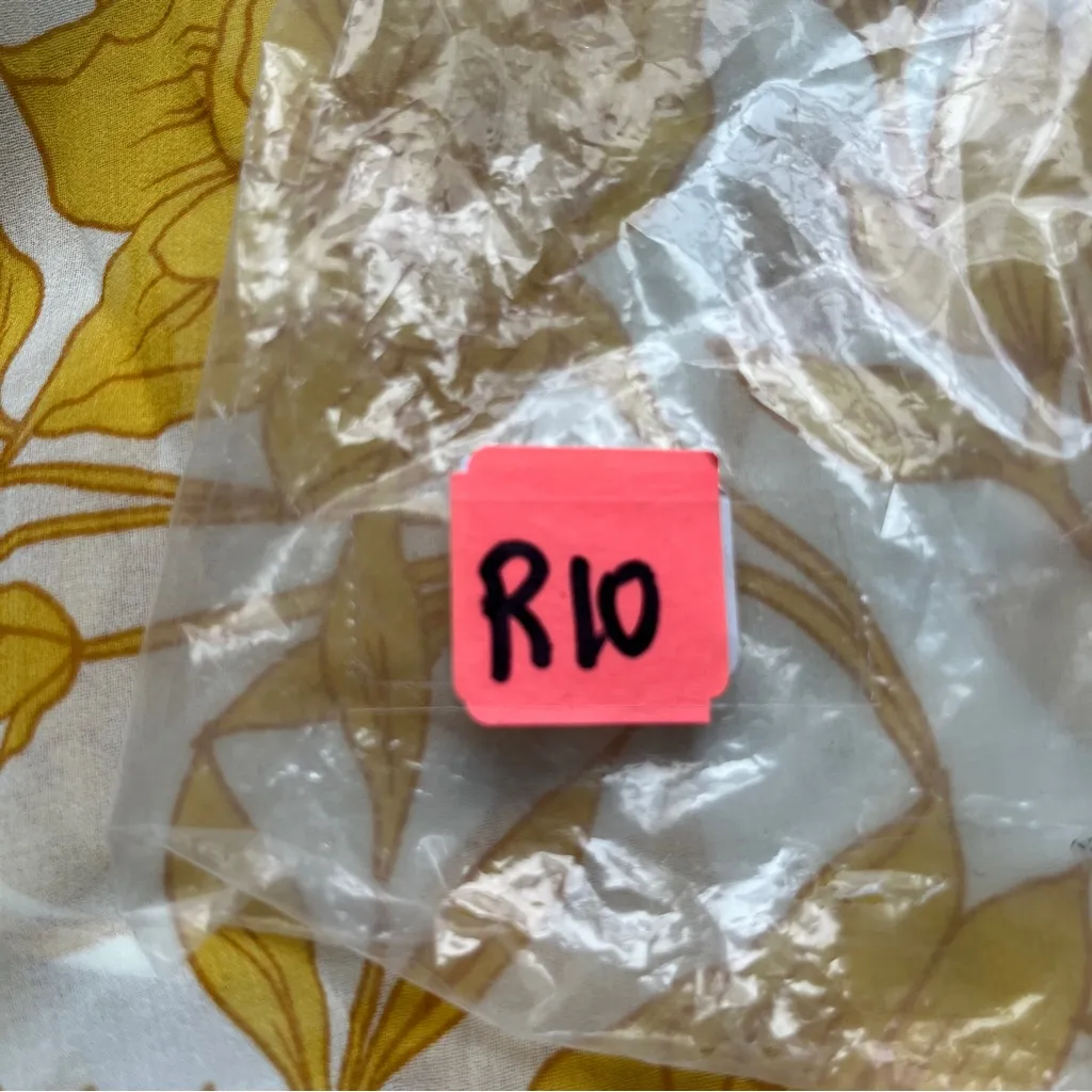 CAbi Yellow Floral Ruffle Blouse - Image 10