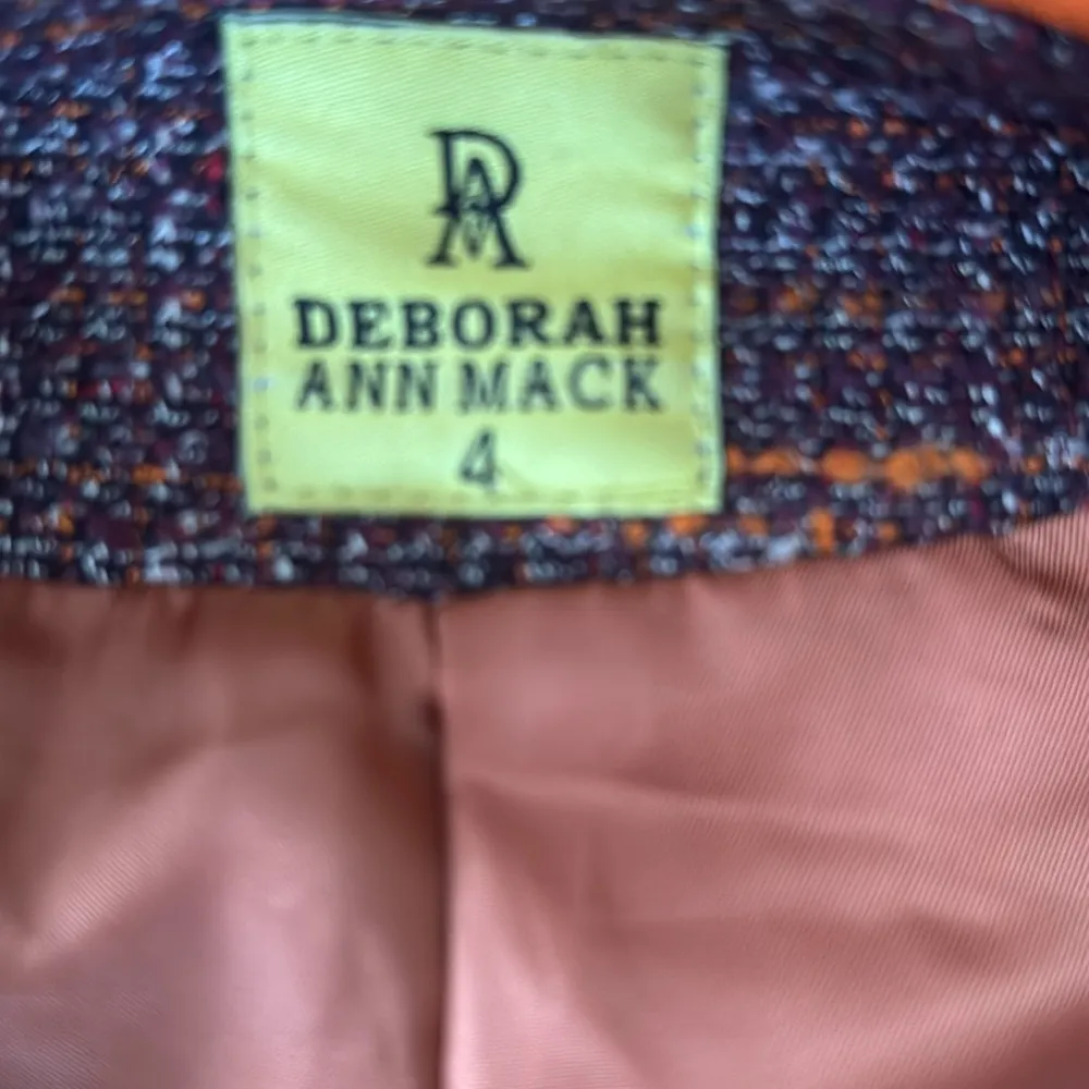 Deborah Ann Mack jacket size 4 Orange - Image 2
