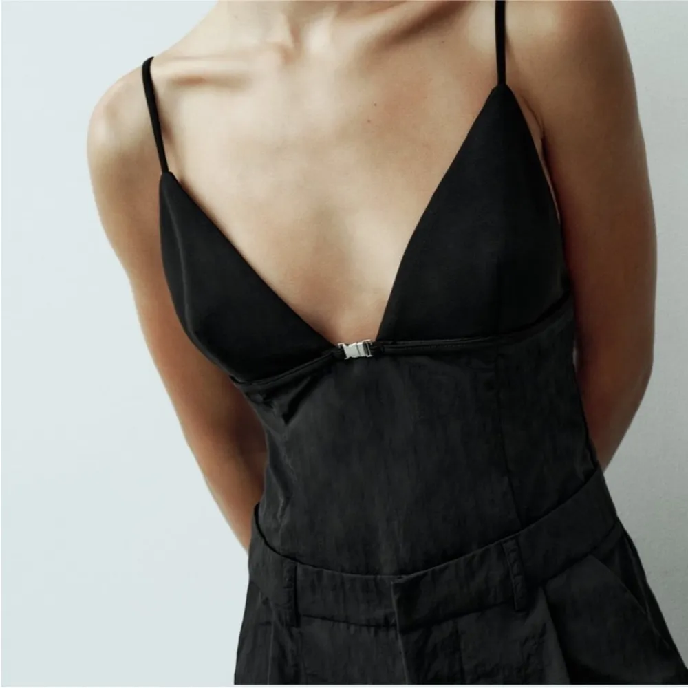 Black Zara Jumpsuit XS - Image 5