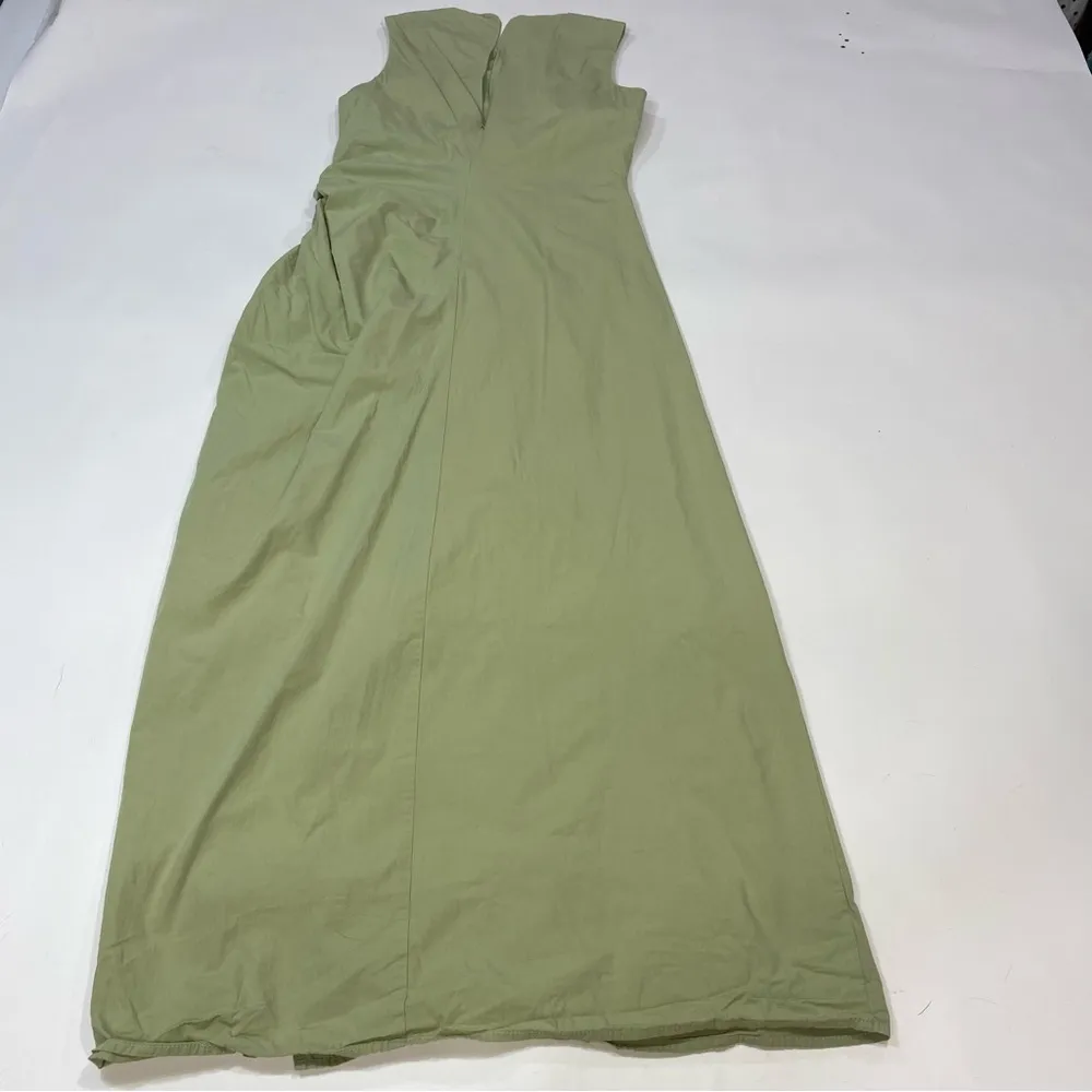 THIRD FORM Drawn Deep lank Maxi Dress Size 6 Green - Image 5