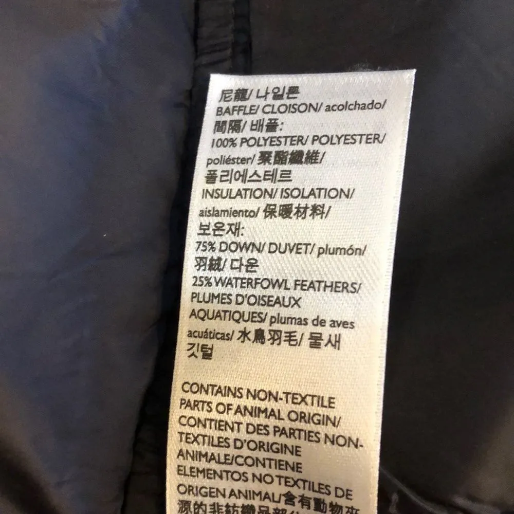 EDDIE BAUER Luna Peak Black Quilted Down Women’s Winter Coat Sz XXL - Image 6