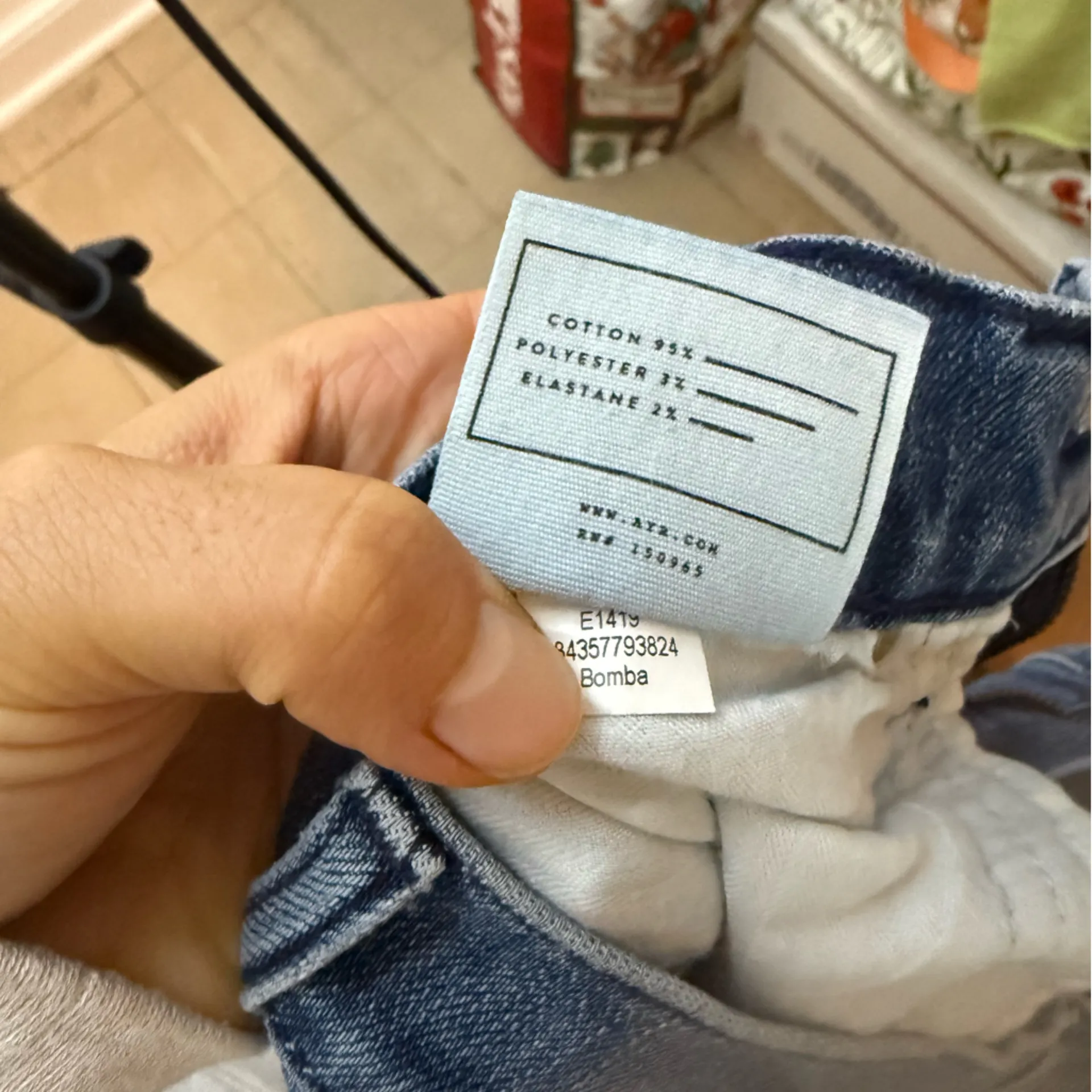 AYR Bomp Pop Cropped Straight Leg Jeans - Image 6