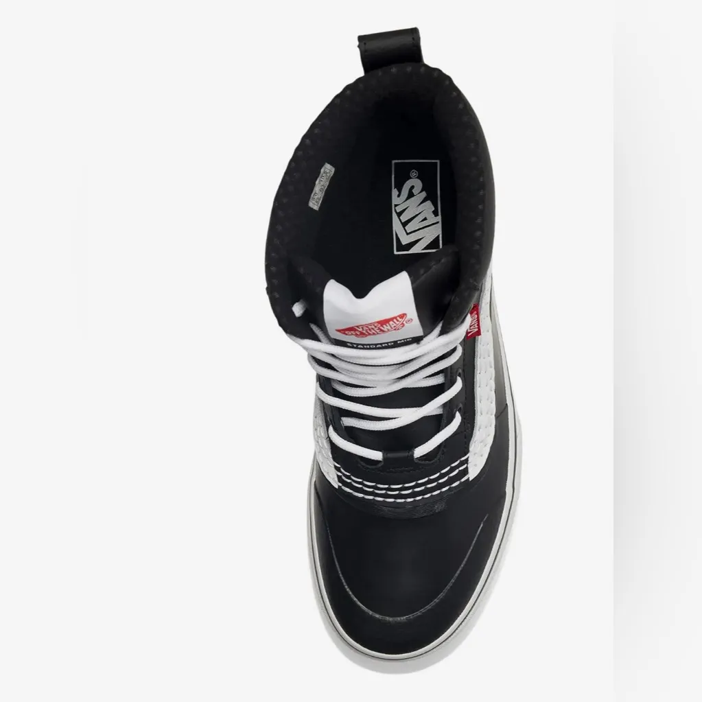 Vans U MTE™ Standard Mid Waterproof women’s SIZE 10 NEW BLACK/ White in color - Image 2