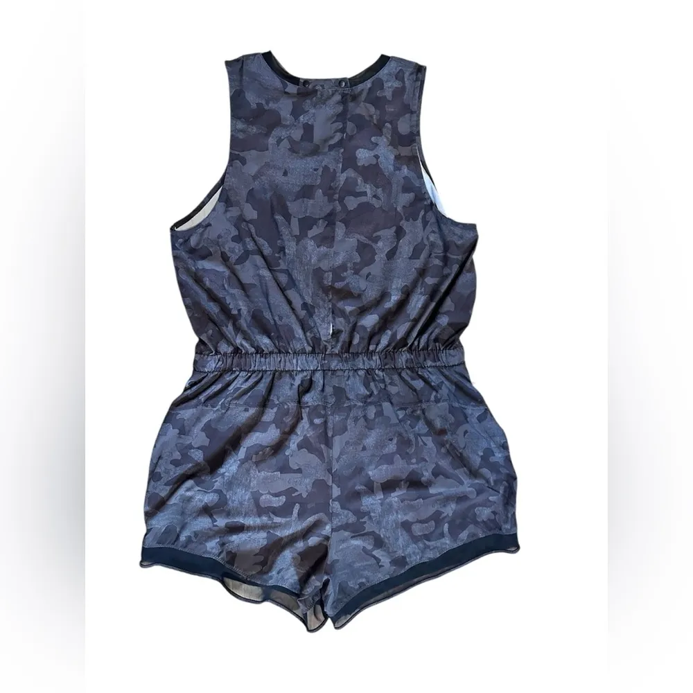 ZELLA S Getaway Blouson Romper Grey Depths Say My Name Camo XL - Image 2