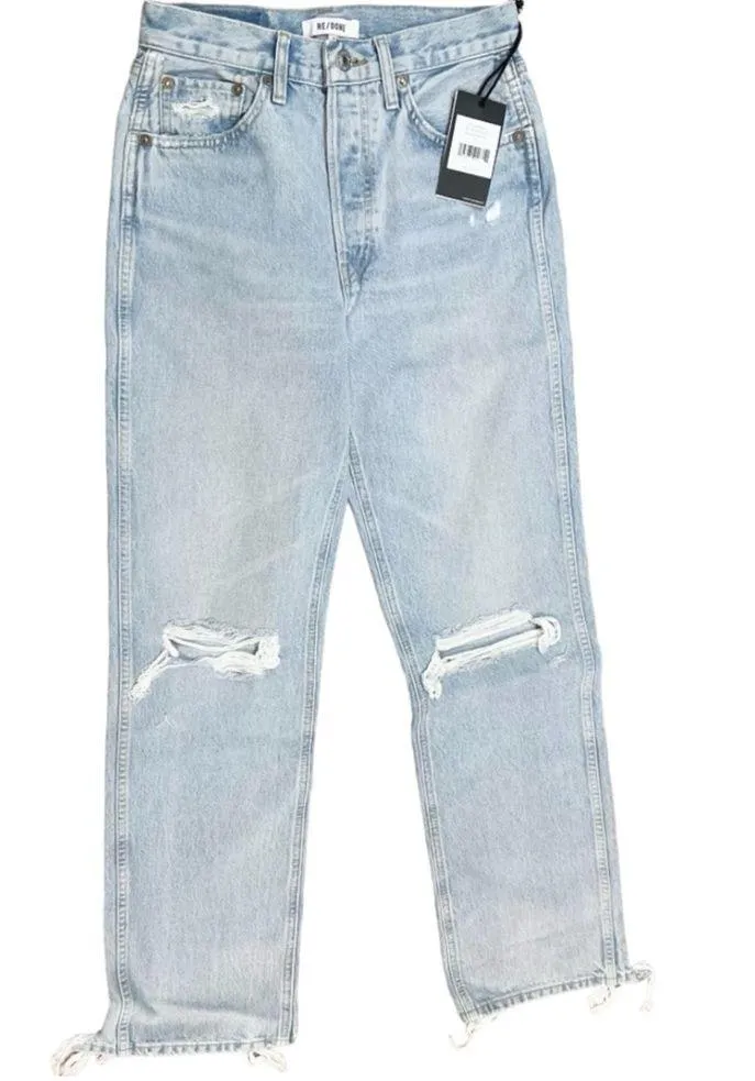 NWT RE/DONE Originals 90s High Rise Loose in Nu Disco Destroy size 26 - Image 8