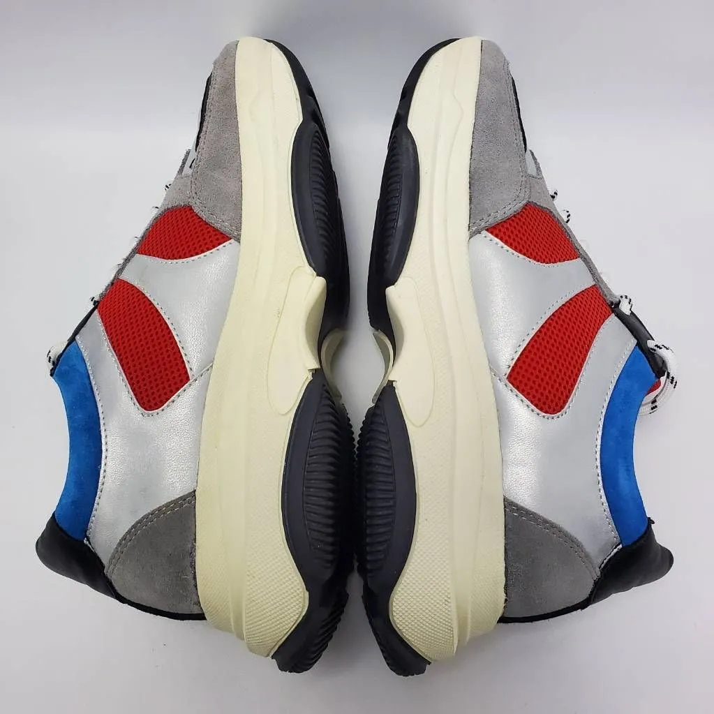 Aqua Womens AQ-IKE Sneakers Shoes Multicolor Color Leather Lace Up Size 9.5M - Image 7