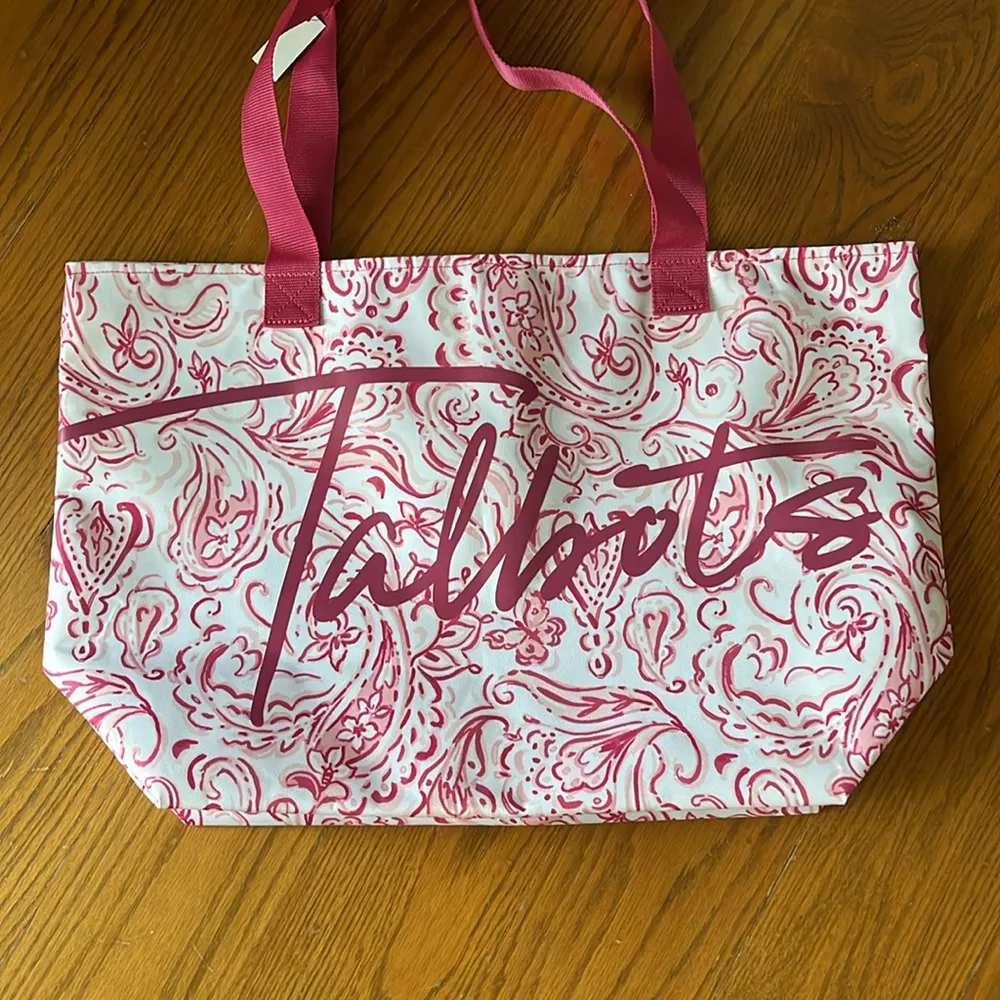 NWT Talbots Paisley Tote Bag - Image 5