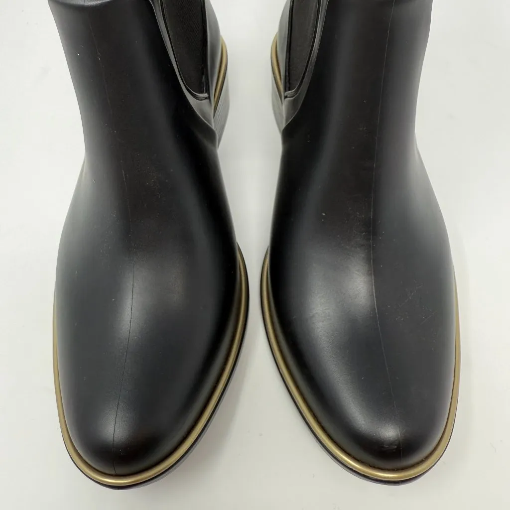 Kate Spade New York Sedgewick Chelsea Rain Booties Womens 6/7 Black Outdoor NWOB - Image 4