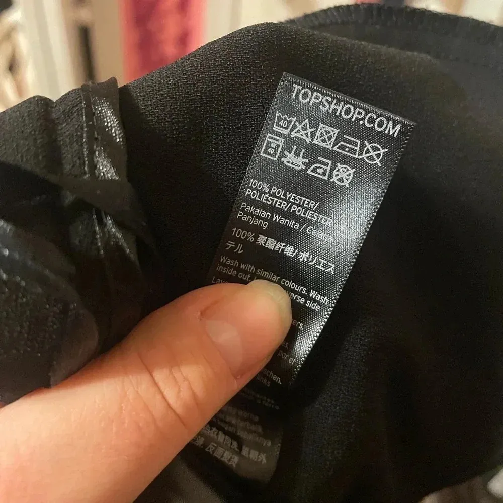 Topshop  BLACK TUXEDO SHORTS - Image 3