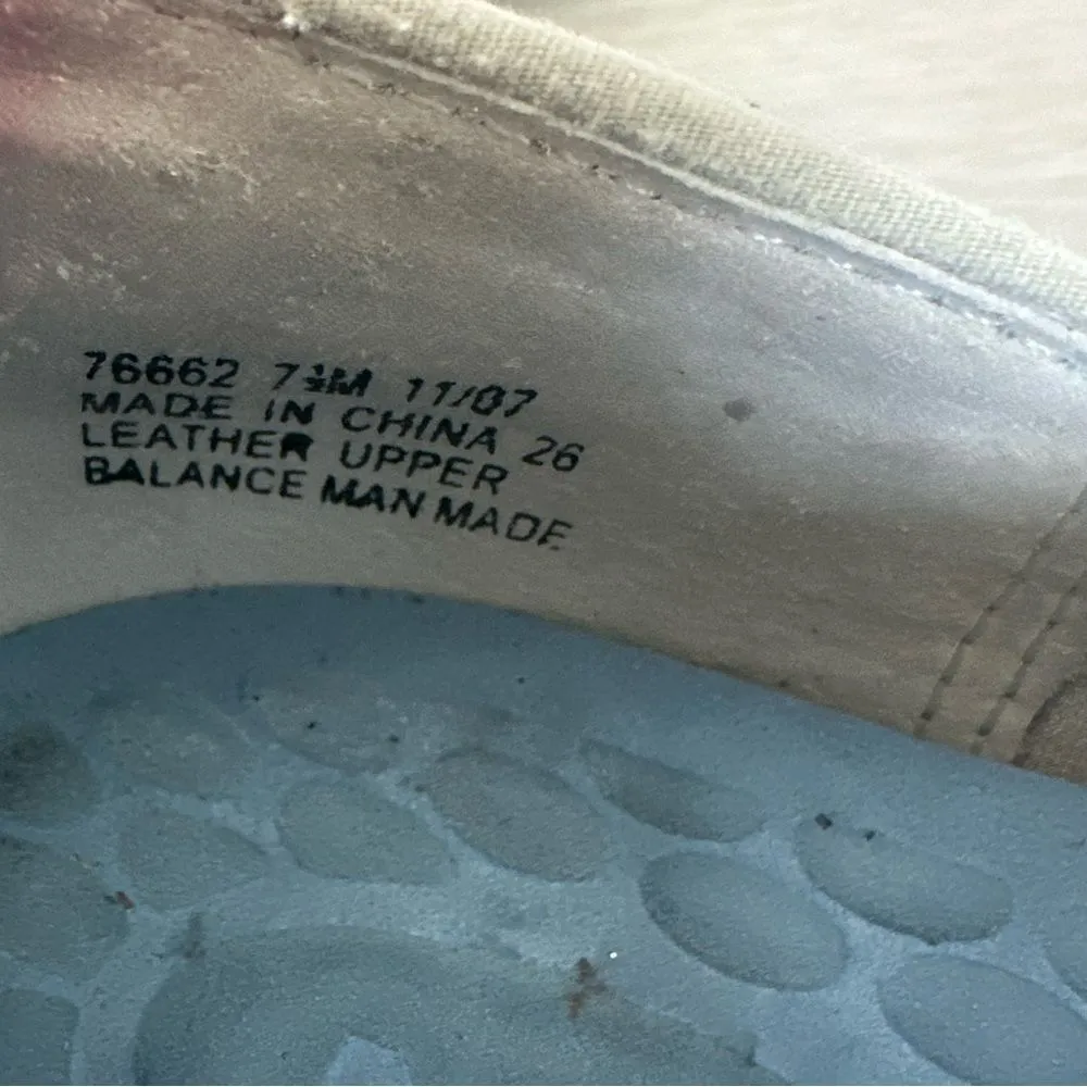 Privo By Clarks Shoes Slip On Leather Criss Cross Sneakers Womens Sz 7.5 - Image 9