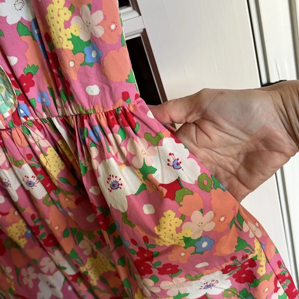 MATILDA JANE "Leah" It's A Wonderful :Life Floral Button Front Dress Siz… - Image 6