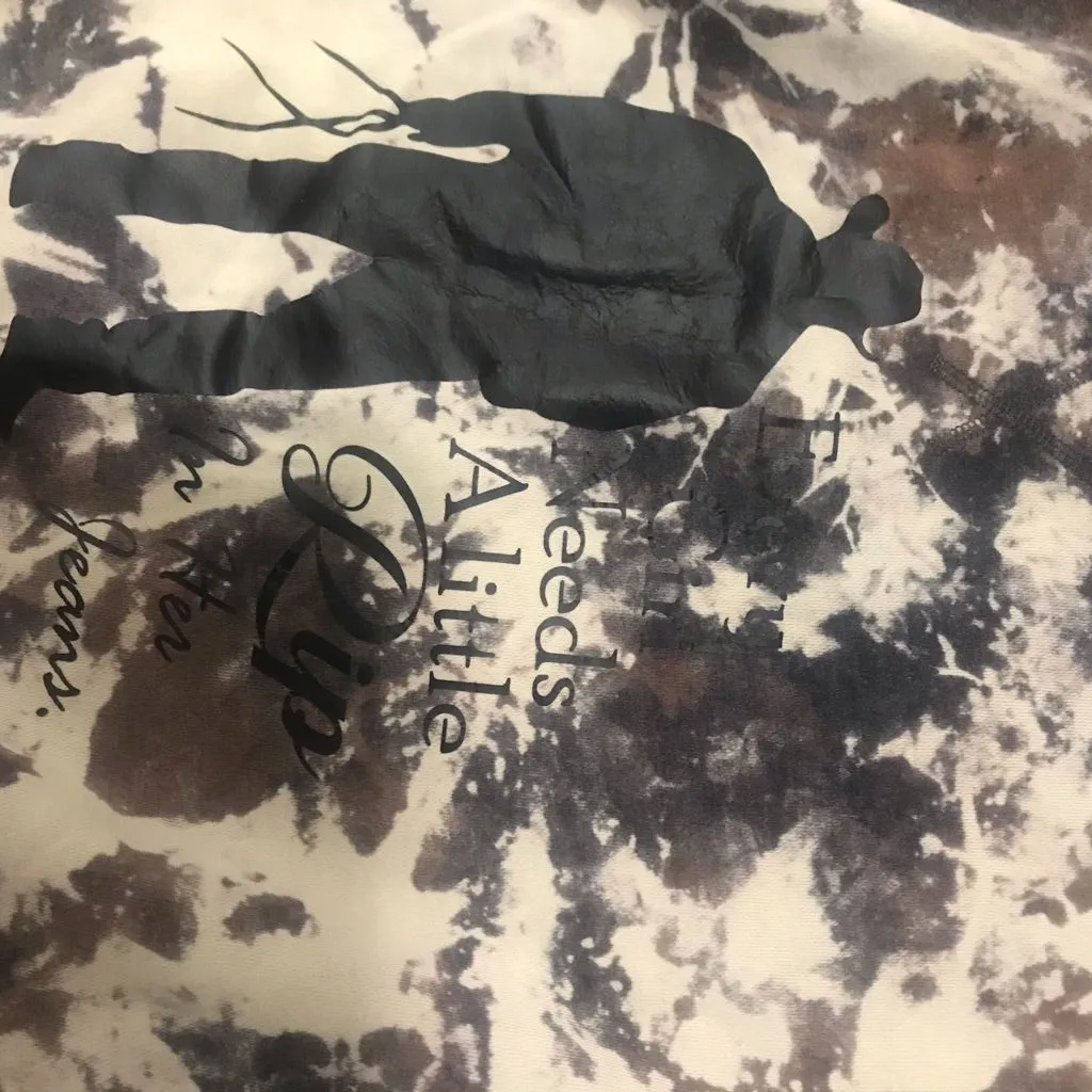 “Every Girl needs a little Rip in her jeans” camo sweatshirt - Image 3