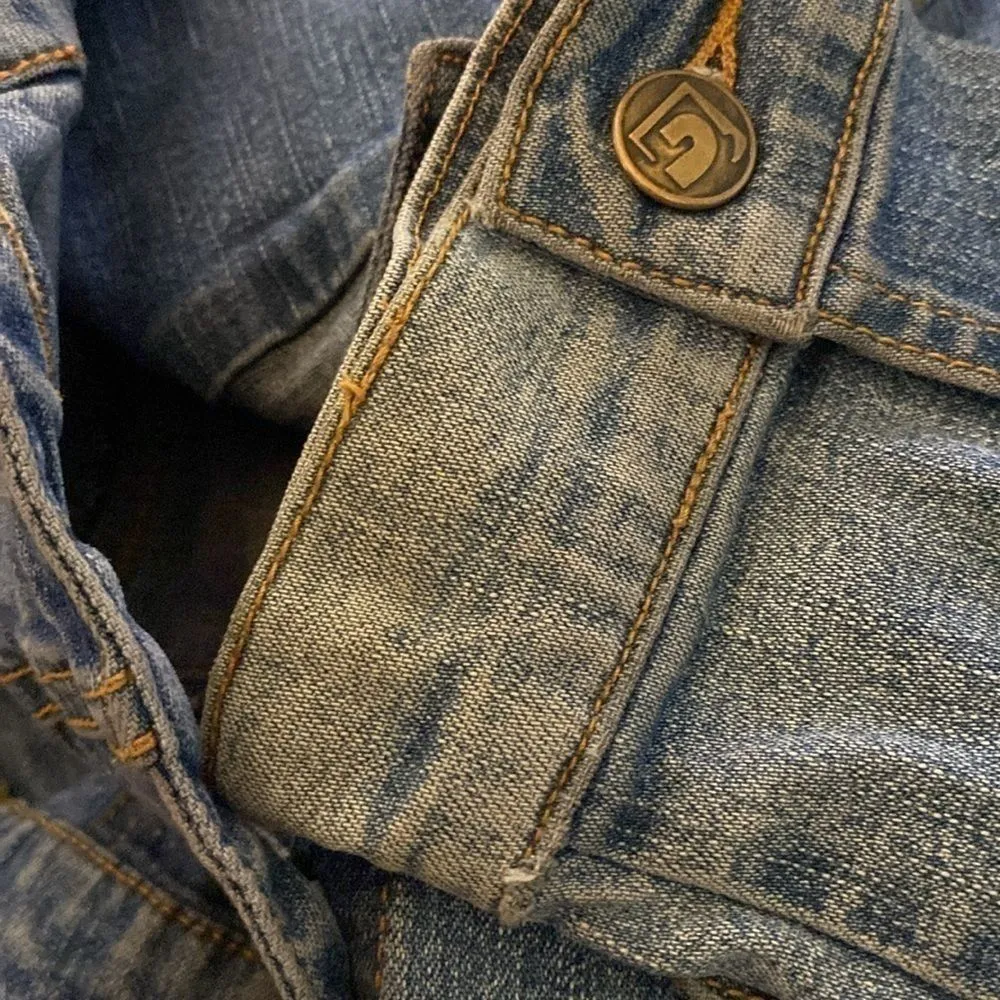 Vintage Y2K Glassons Jean Jacket Denim Indigo 8 - Image 4
