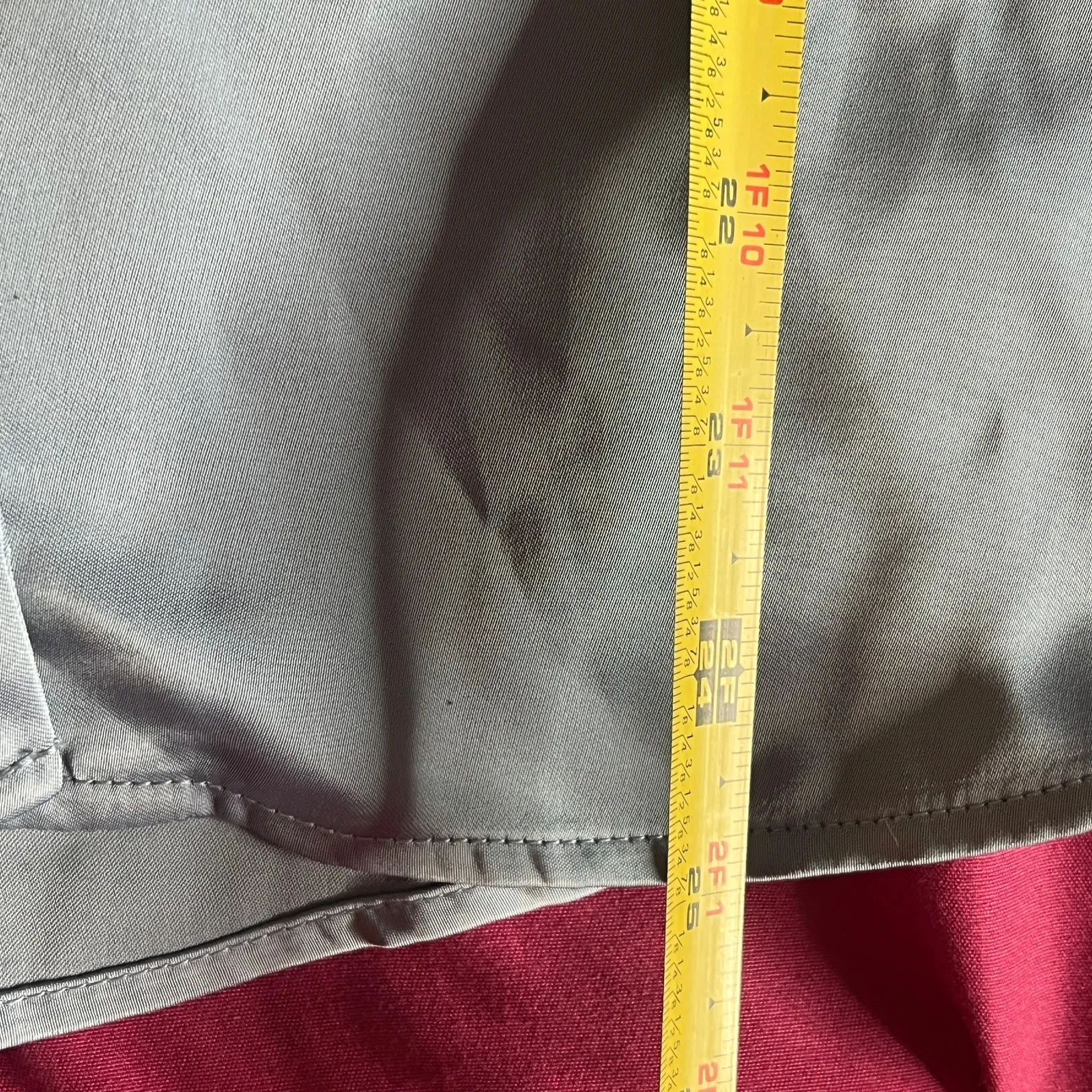 Jones New York Women's Blue Satin Long Sleeve Button Career Blouse Size XS - Image 7