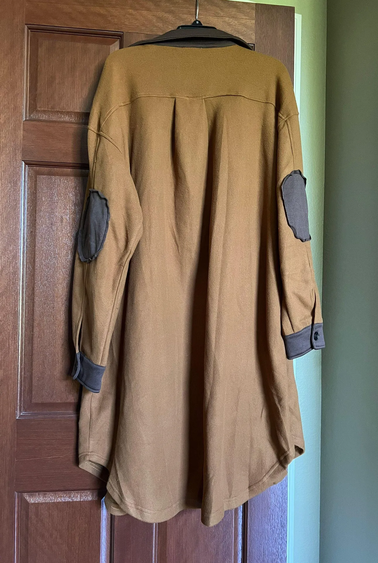 La Miel Duster Cardigan Brown Size M - Image 4