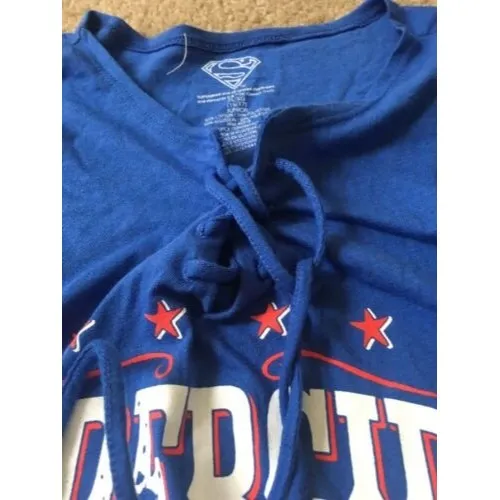 DC Comics Superman Junior Women's Tank Top Muscle Shirt "SUPERGIRL KRYPTON" XL Size undefined - Image 3