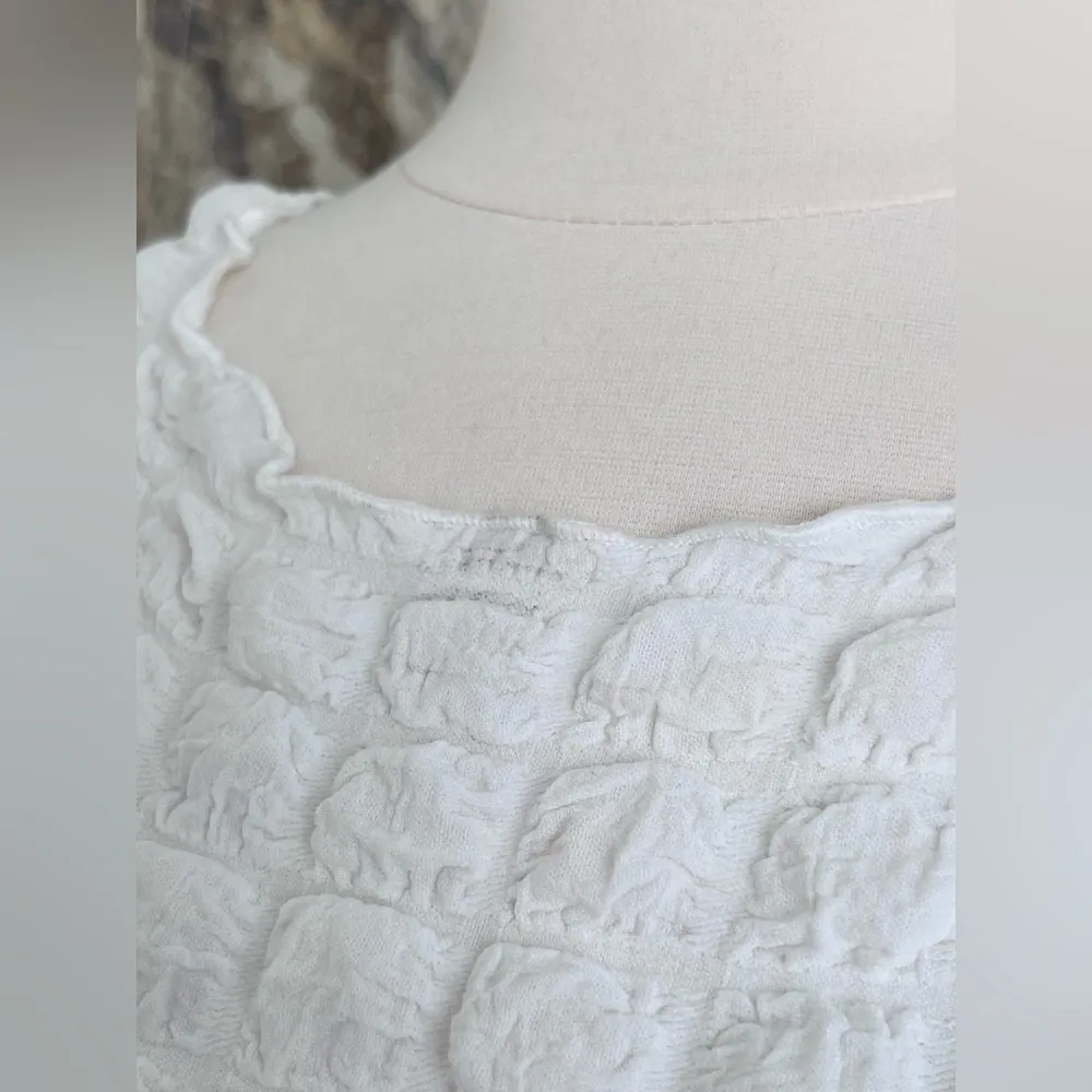 Anthropologie Eri + Ali Textured Puff-Sleeve Top Size Small NWOT $68 - Image 9